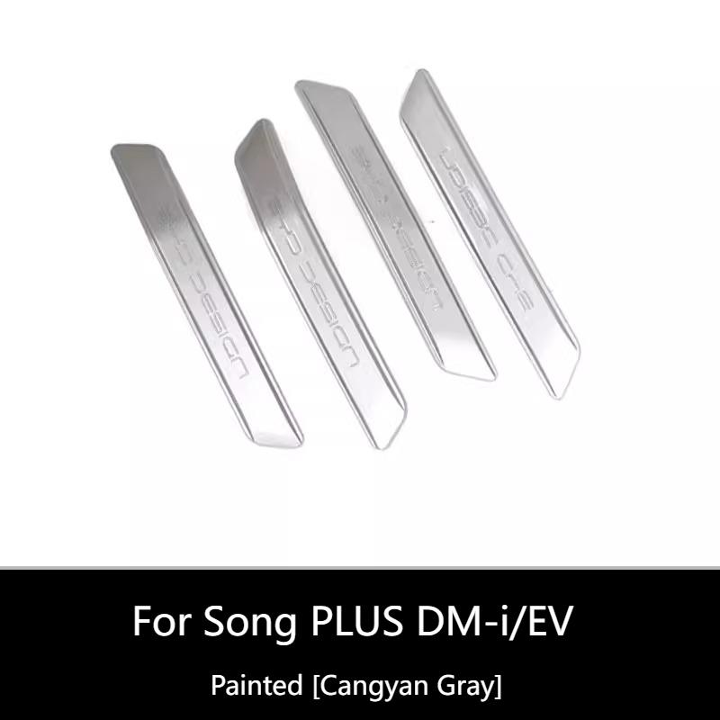 For BYD Song Plus Seal U Sealion 6 DMI EV Paint Finish Door Anti Collision Strip Anti Scratch Protective Stickers Car Accessorie