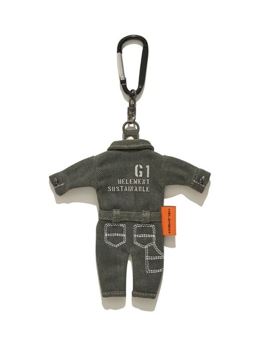 HELEMENT Tiger-Jumpsuit Schlüsselanhänger (D GRAU)