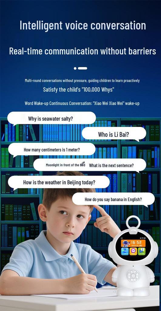 Children's Interactive Smart Robot Educational Reading Pen and Story Machine
