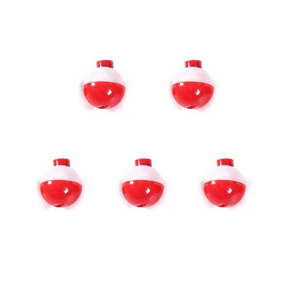 Round Buoy Mini Fishing Bobber Floats Set Red White Fishing Floating Tool  Sea Fishing