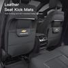 Car Seat Anti-Kick Pad Leather Cover Interior Storage Bag For Chevrolet Corvette Montana TrailBlazer Silverado Traverse Camaro
