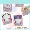 Cute Sanrio Sticky Notes With Thick Paper Ideal For Students And Journaling Of 200)