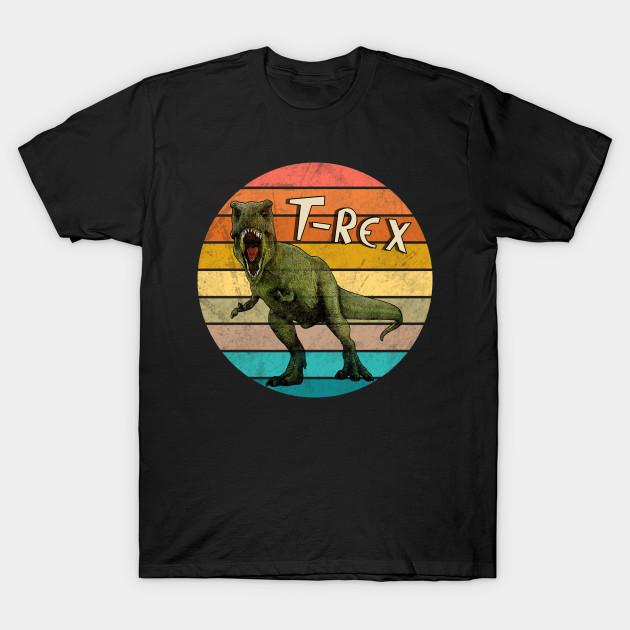 Men Black Print T-shirt T-Rex No-Cut Transfer Paper Print Cotton Tshirt 4XL чёрный