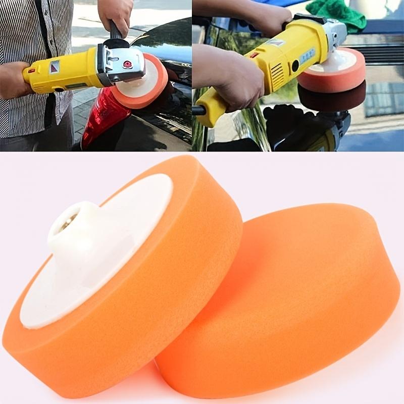 7-Inch Automotive Buffing Sponge, Buffing Wheel, Soft Foam Pads for Car Polishing, Waxing Accessory for Vehicles, M14 Angle Grinder Buffing Pad