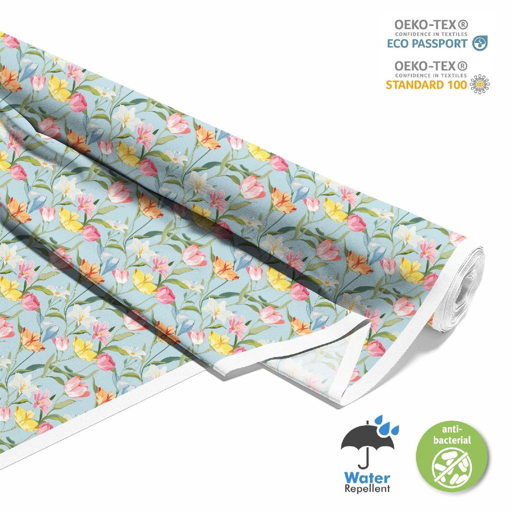 Outdoor Dekostoffe Oxford - Motiv Frühling I Dx7440