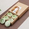 Chinese Tea Travel Tea Set Kung Fu Ceramic TeaCups Portable Outdoor Travel Porcelain Teaset Household Tea Ceremony Teaware New