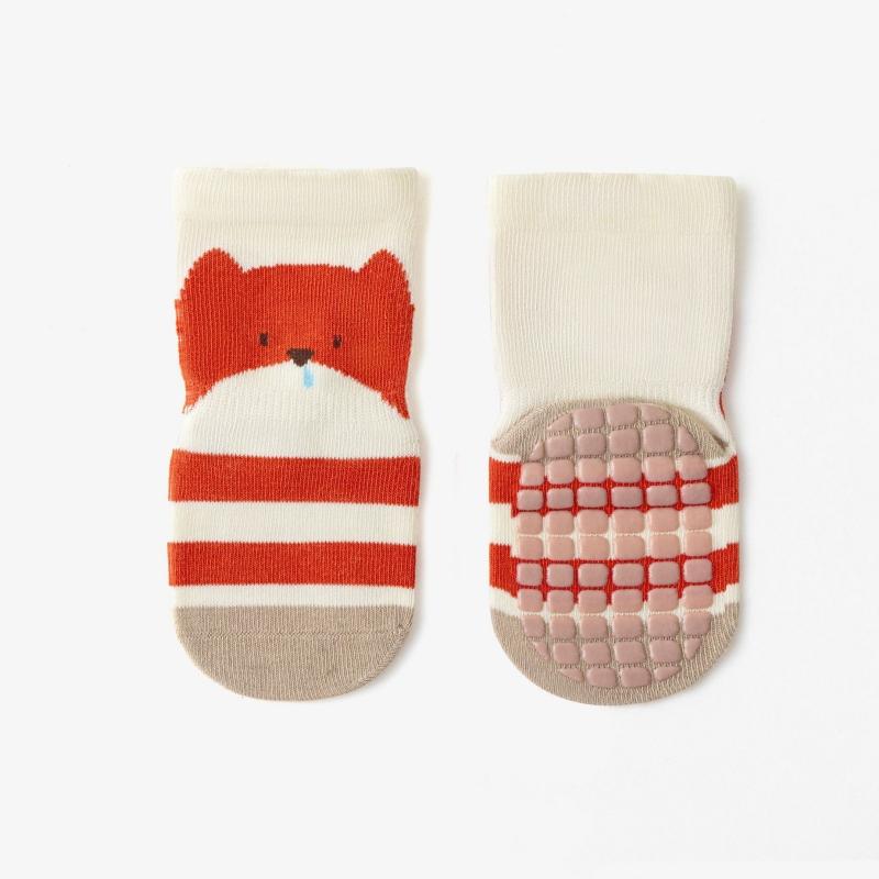 Baby Anti Slip Floor Sock Newborn Footwear Spring Autumn Middle Tube Sock Boy Girl Soft Cotton Cartoon Socks Kids Cartoon Sock