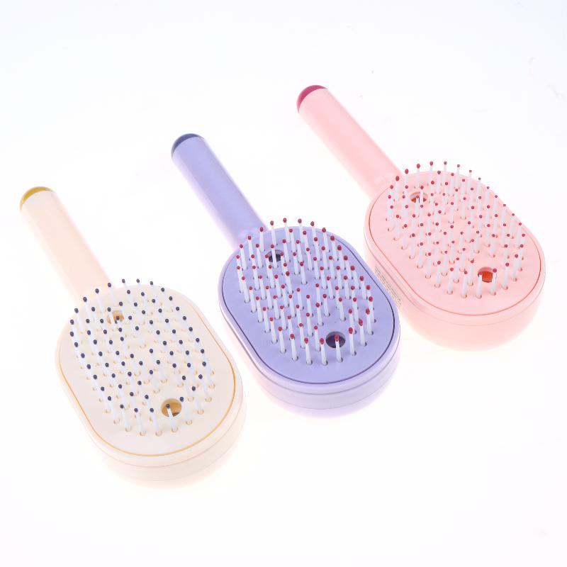 Hårplejespray Massagekam Vibrationshovedbundsmassage Hårbørste Hovedmassager Hårspray Forstøverbørste Hårolieapplikator