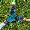 Garden Water Hose Adapter with Valve Quick On/Off Water Hose Connector Garden Hose Faucet Splitter for Agricultural Production