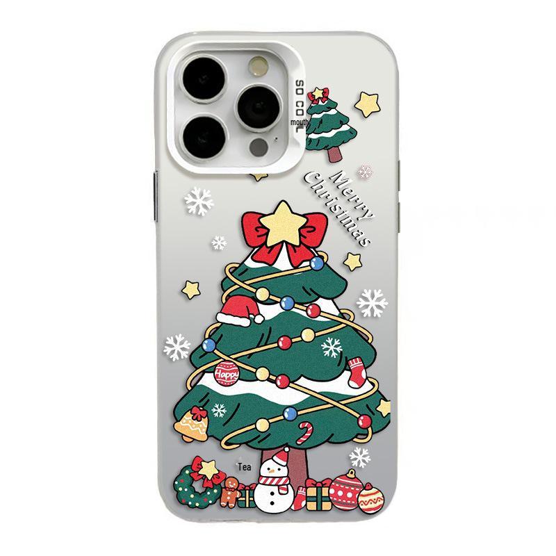 Christmas Cute Phone Case Set for iPhone 11, 12/13 Pro, 14/15/16, 17 Pro Max