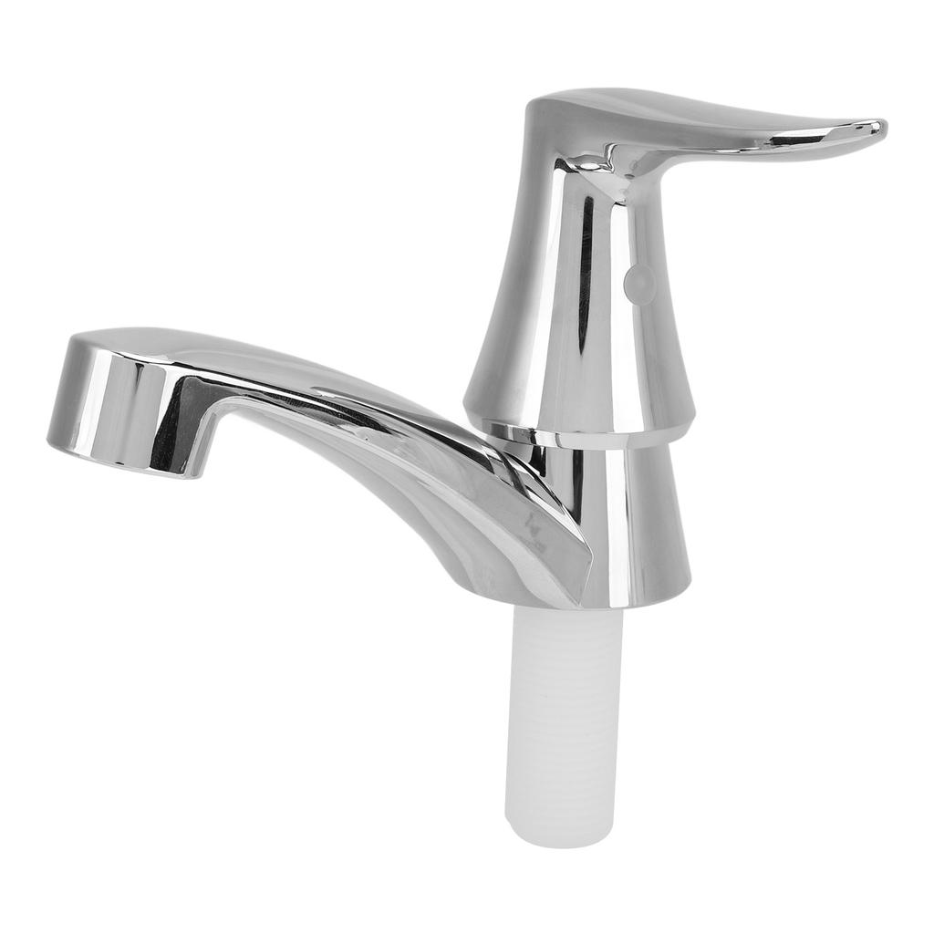 RV Bathroom Faucet Single Cold Water Chrome Rust Proof Kitchen Sink Faucet for Motorhome Yacht Boat