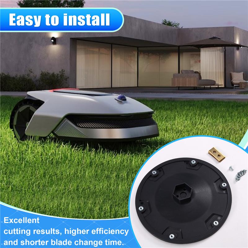 Roboter-Rasenmäher Tuning Messer Scheibe RSDRA-01 Für Dreame A1, 6-Klingen Rasenmäher Platte, Mäher Zubehör