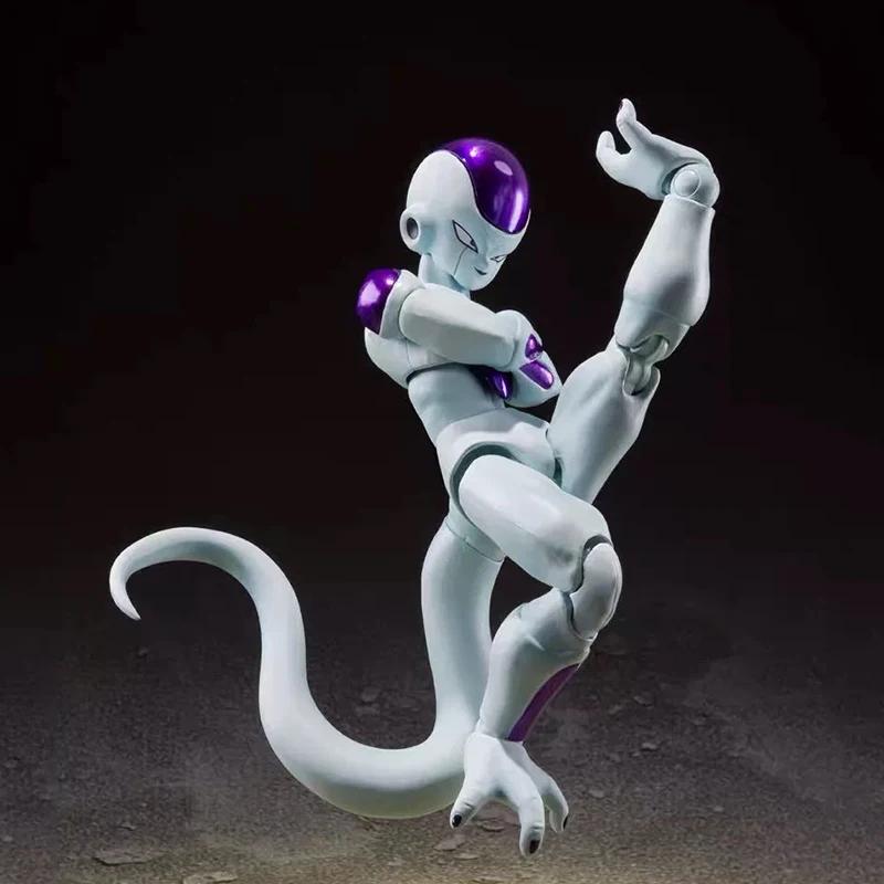 Dragon Sphere Z Shf Frieza The Fourth Form Figure Animation Frieza Action Figure POLYVINYL CHLORIDE Collector Miniature Plaything Figure Celebration