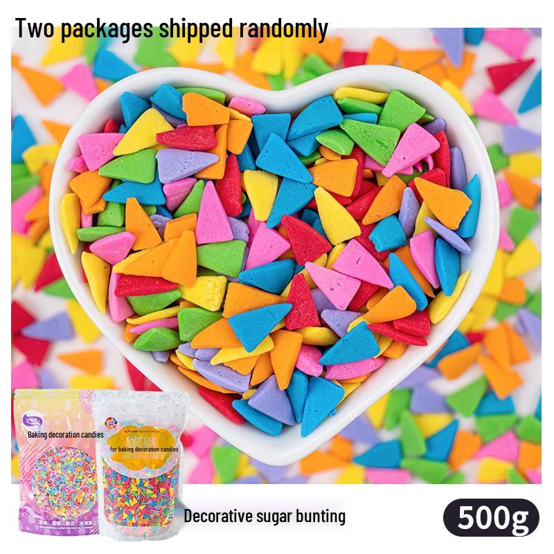 Bunte Zuckerformen: Herzen & Kurven zum Dekorieren von Kuchen, Desserts & Donuts