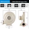 Medium Pressure Fan 370W, Stove Fume Extractor, Laser Engraving Dust Collector 750W, Woodworking Blower 550W, Inflatable Castle Blower