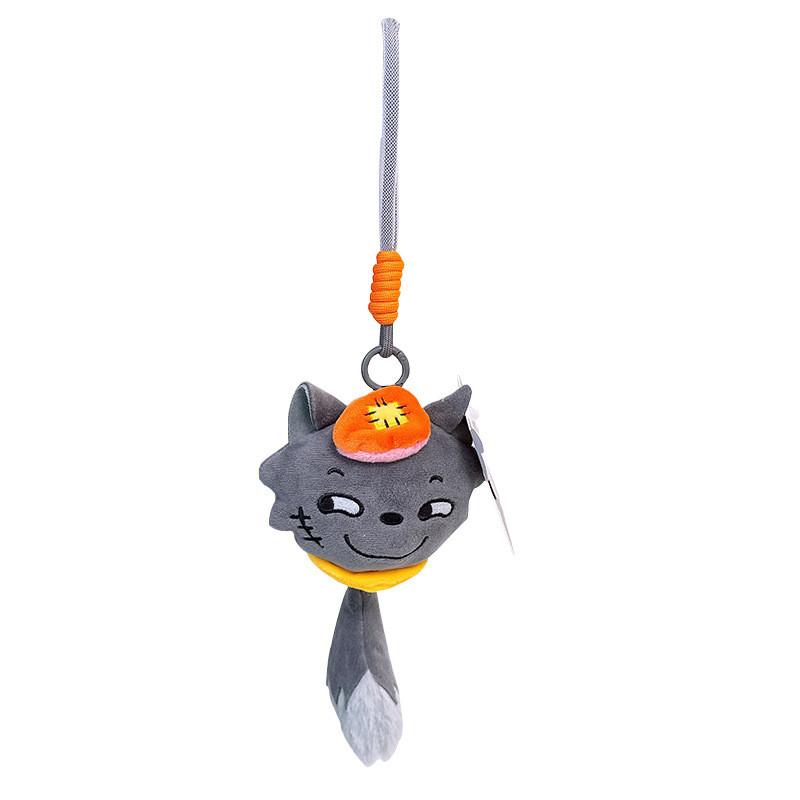 Bigbig Wolf Plush Keychain With Expressive Face For Bag Accessories And Gifts