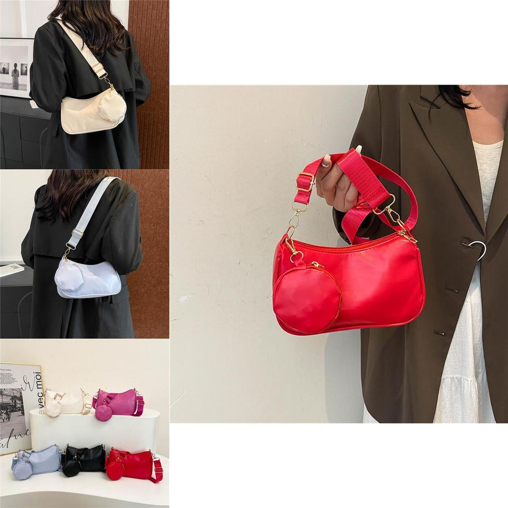 Trendy Korean Style Womens Crossbody Bag Chic Fashionable Pu Material For Everyday Use