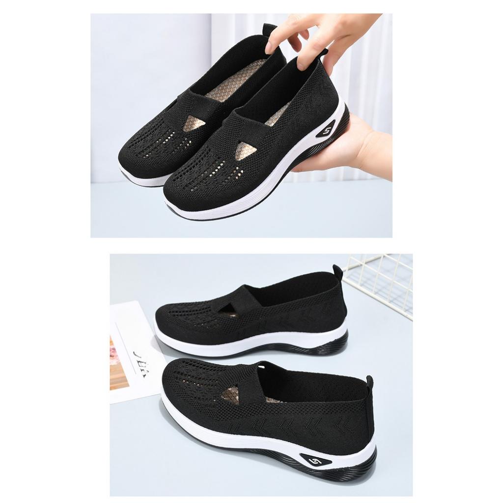 Women's Shoes with Soft Soles Are Not Tiring for The Feet In Summer, While Women's Cloth Shoes Are Comfortable and Casual Shoes with Ethnic Embroidery