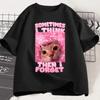 Fun and humorous cat summer boy and girl fashion Polyester short sleeved T-shirt top