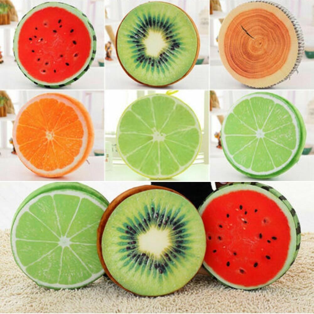 Chair Cover Pillow Floor Fruit Shape Outdoor Decoration Plush