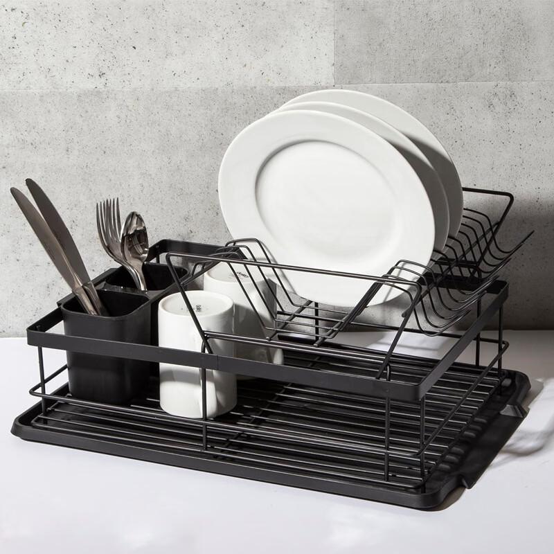 Single-Tier Kitchen Dish Drying Rack
