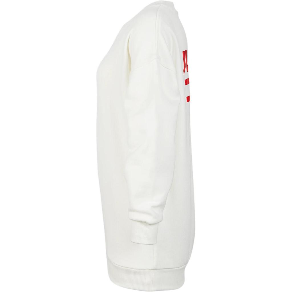 Nike Sportswear Club FW24 Snake Welcome Series Oversized Comfortable Soft Versatile Crewneck Kids Tops Sail HV8955133