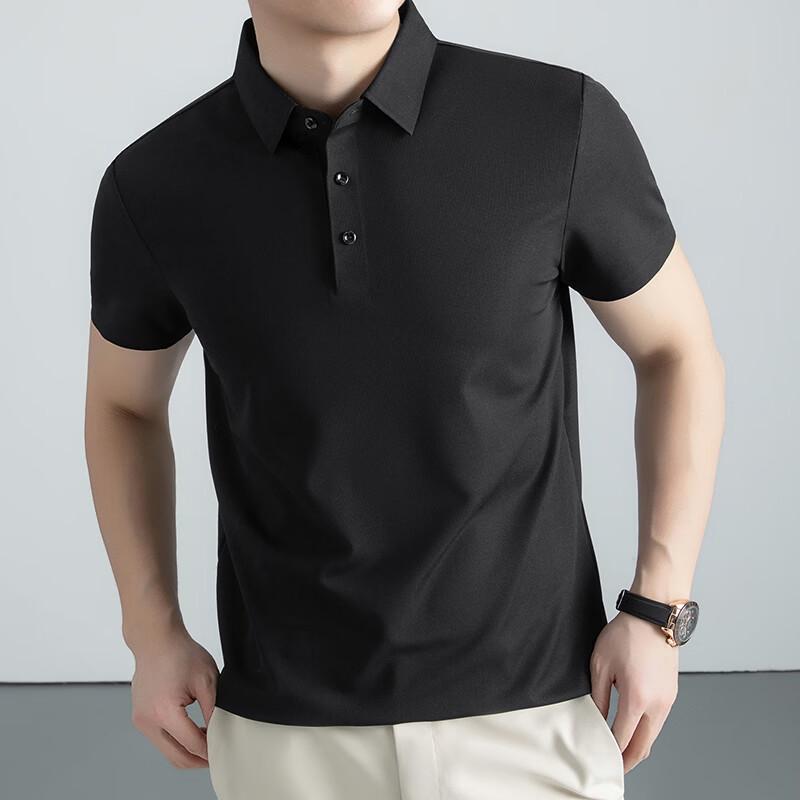

Firstview Men s Ice Silk Cooling Sun Protection Polo Shirt 3XL