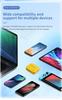 Fast Charging GaN Charger with Retractable Cable for Apple, iPad, Huawei, Xiaomi, and Android.