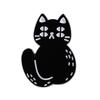 Cartoon Black Cat Enamel Pins I Do What I Want Rebellious Cat Cute Animal Brooches Lapel Badge Fashion Jewelry Gifts for Friends