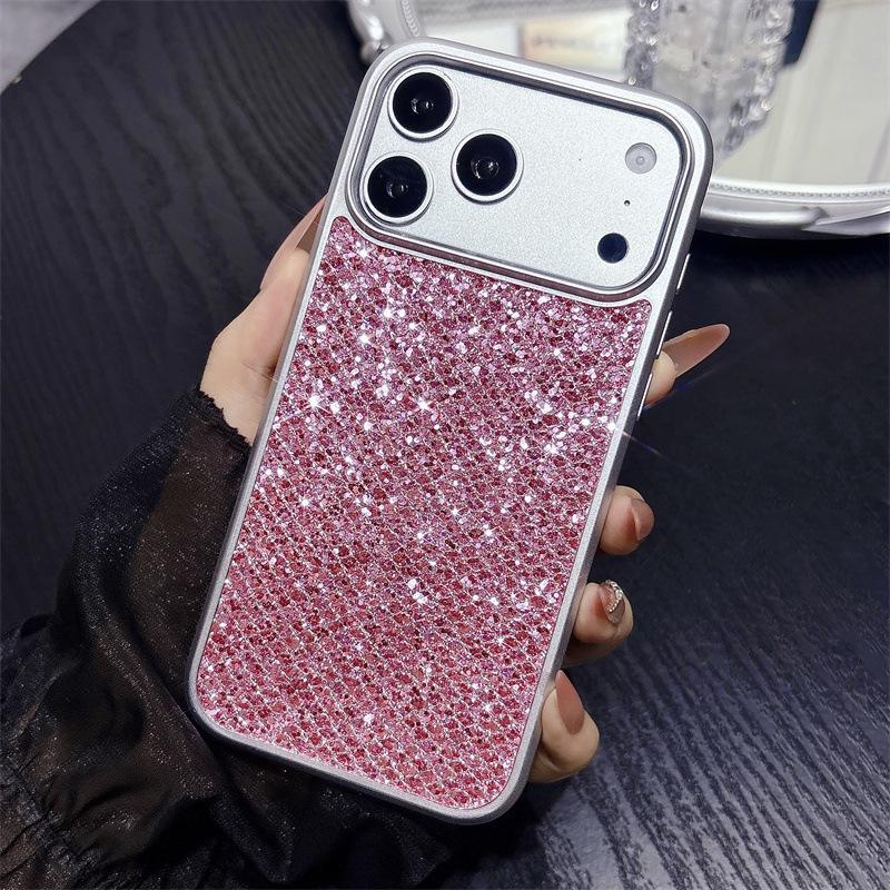 Glitter Rhombus Sequin Drop-Proof Case for Apple iPhone 13-17 Pro Max