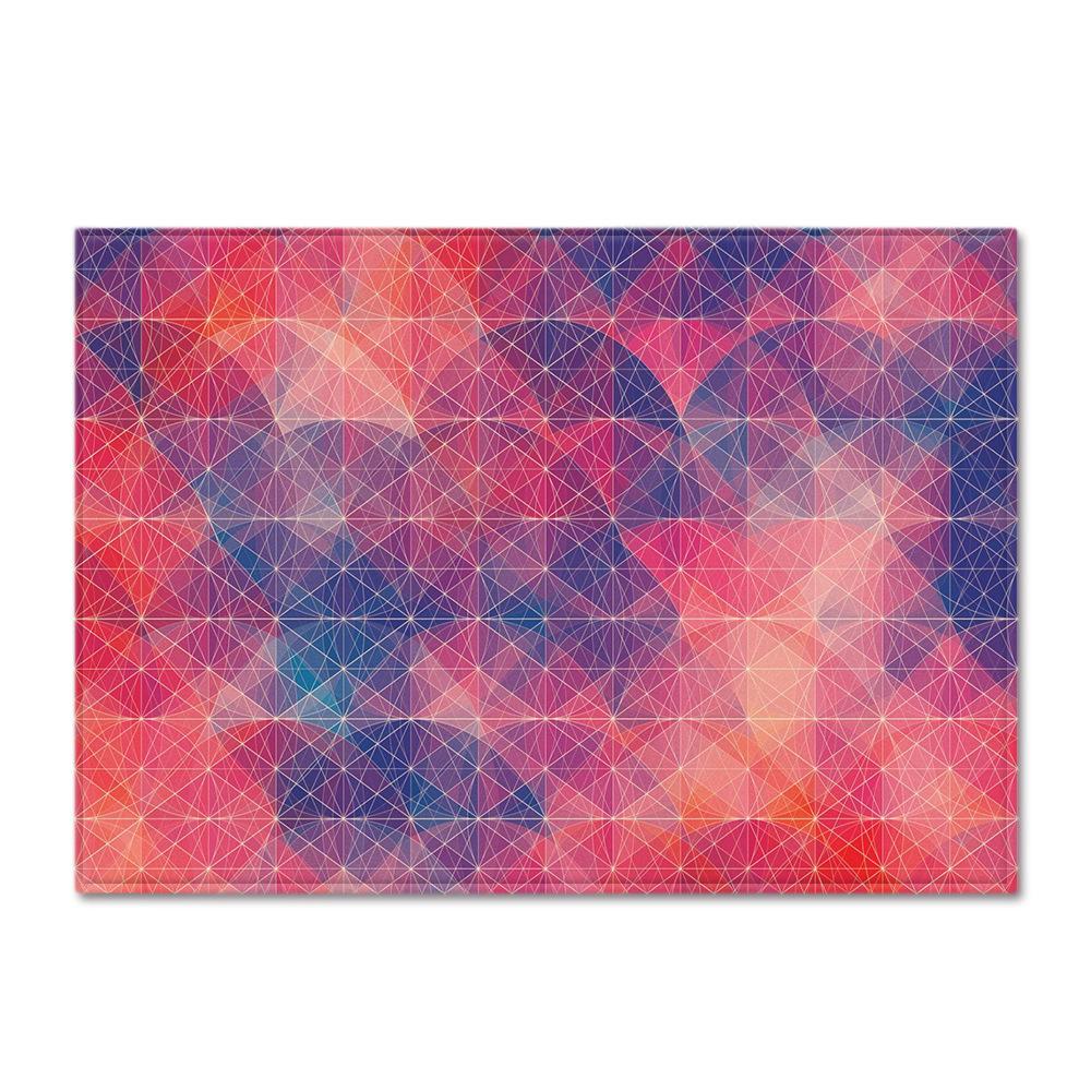 Geometric Shaped Floor Mat Bedroom Dining Room Carpet Carpet Doormat