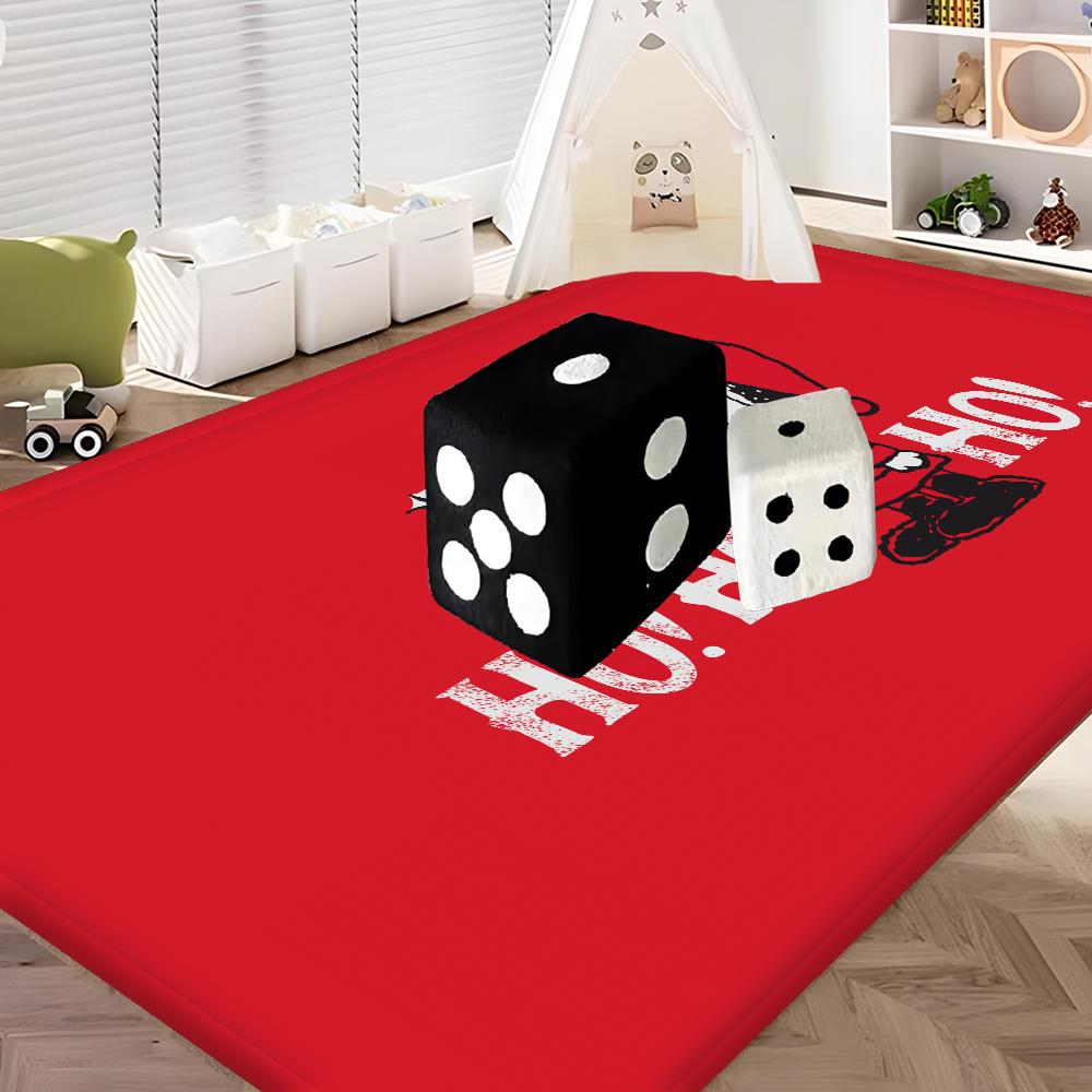 3D Cartoon Snoopy Room Mats Cheaper Anti-slip Modern Living Room Balcony Printed Welcome Rug