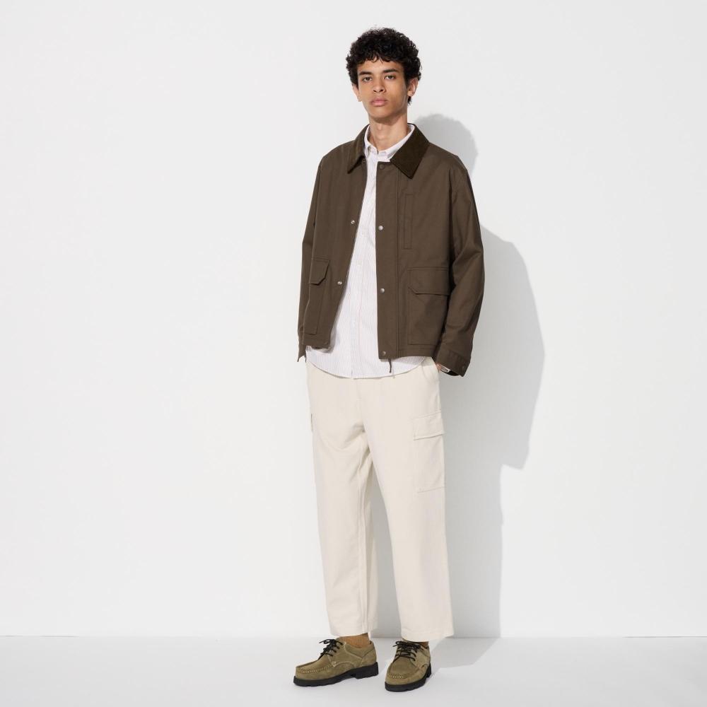 

Uniqlo Легкие брюки-карго из джерси 01 OFF WHITE/MEN S