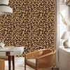 Animal Skin Wallpaper Gold, Ochre, Rust and Black 50x1000