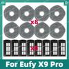 Compatible For Eufy X9 Pro Vacuum Cleaner Side Brush Hepa Filter Mop Cloth Rag Accessories Replacement Spare Parts