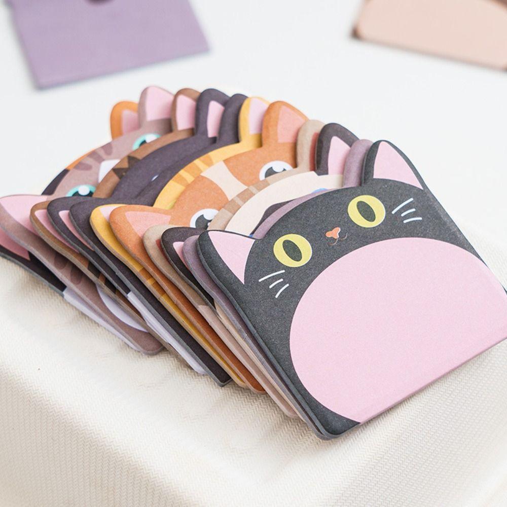 240cps Cartoon Sticky Notes Animal Shaped Notepad Notebook Planner Memo Pad  Office Accessories