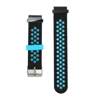 20mm Silicone Watchband Breathable Water Resistant Comfortable Wrist Strap for Garmin Fenix 7S 6S