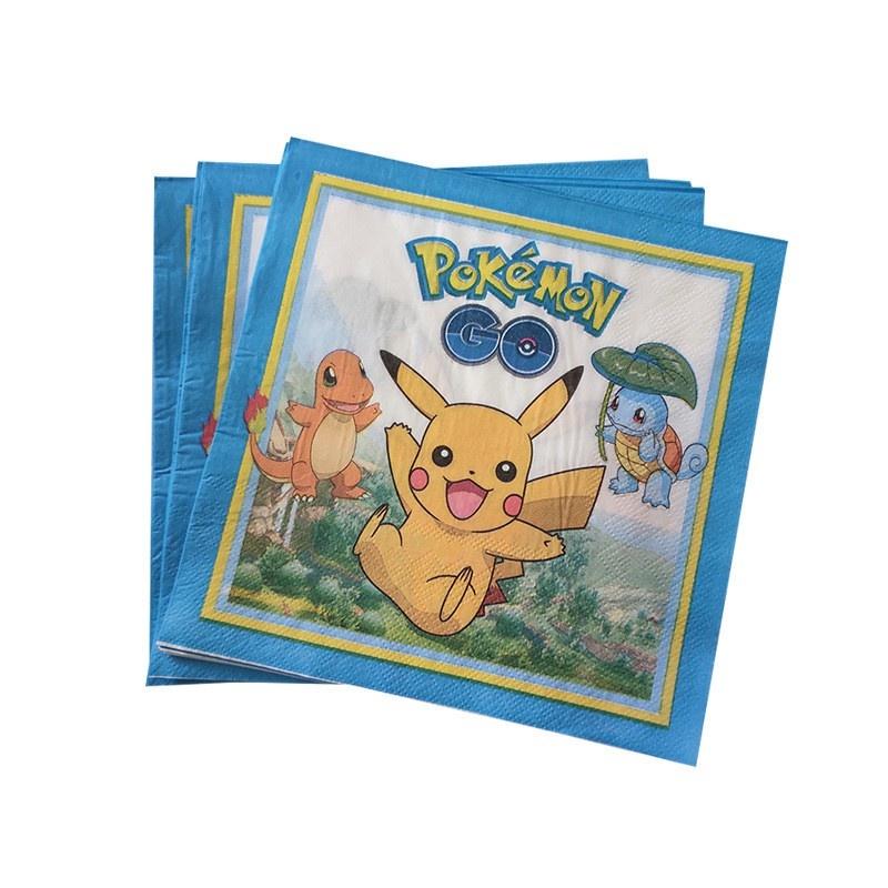 Pokémon Pikachu Theme Decoration Set Balloon Banners Pikachu Theme Party Supplies Kids Child