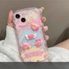 Applicable To Apple 14promax Mobile Phone Case IPhone 13 Cute Three-dimensional Doll 11/12mini Chain Xs/xr