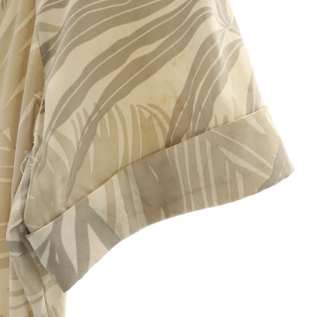 ARMANI EXCHANGE Overall handle Short sleeve mini dress XS Gray Women Used