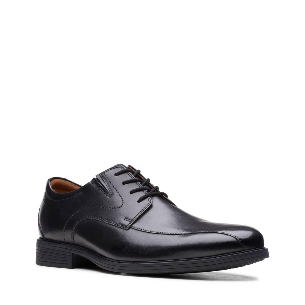 [Clarks] Business Shoes, Leather Shoes, Lightweight, Breathable, Comfortable, Wydon Pace, Men's, Black Leather, 28.0 cm