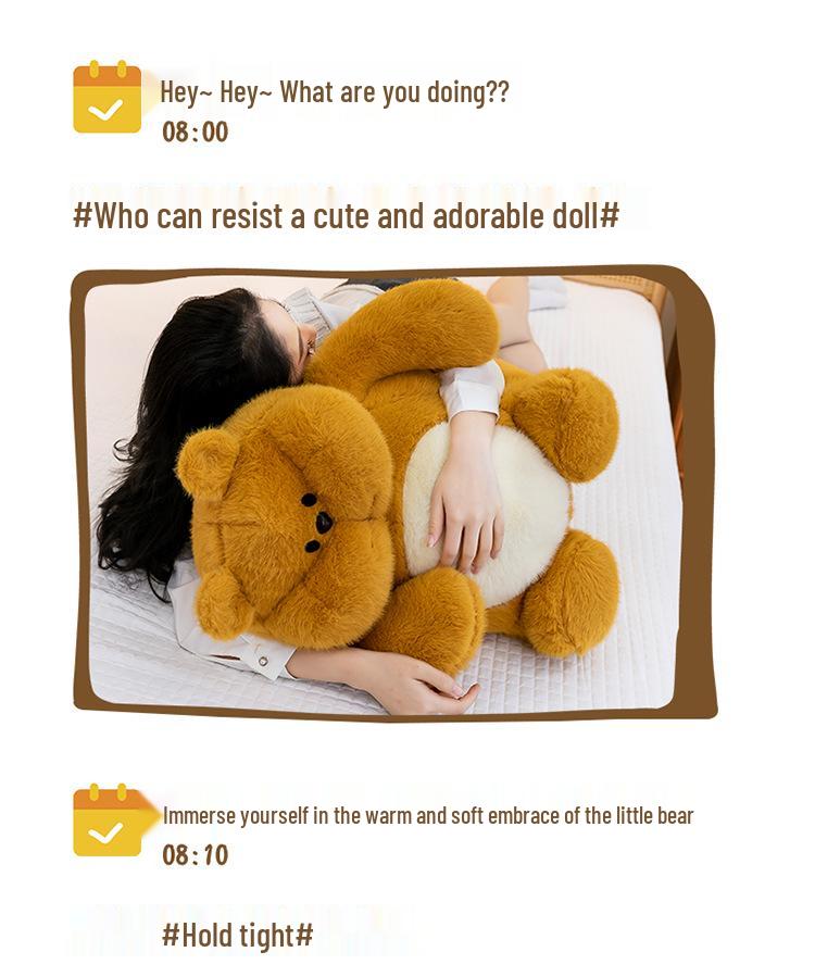 Dun Dun Bear To Rabbit: Cute Cartoon Plush Toy Doll for Kids' Birthdays