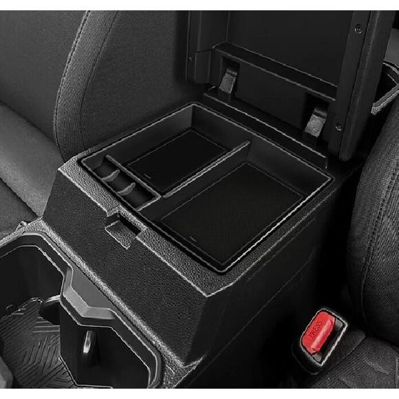 For 2024 Toyota Tacoma Car Center Armrest Storage Tray Organizer Box Cover Parts