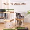 Large Capacity Cosmetic Storage Box Clear Desktop Storage Container Makeup Brush Holder  Girl Gift