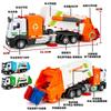 ABBM1 Eagle Simulation Alloy Electric Vacuum Sweeper Garbage Sanitation Construction Vehicle Model Sound and Light Pull Back Toys