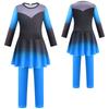 Girls Halloween Costume Jumpsuit Dress Outfit for Stage Performance and Cosplay Party