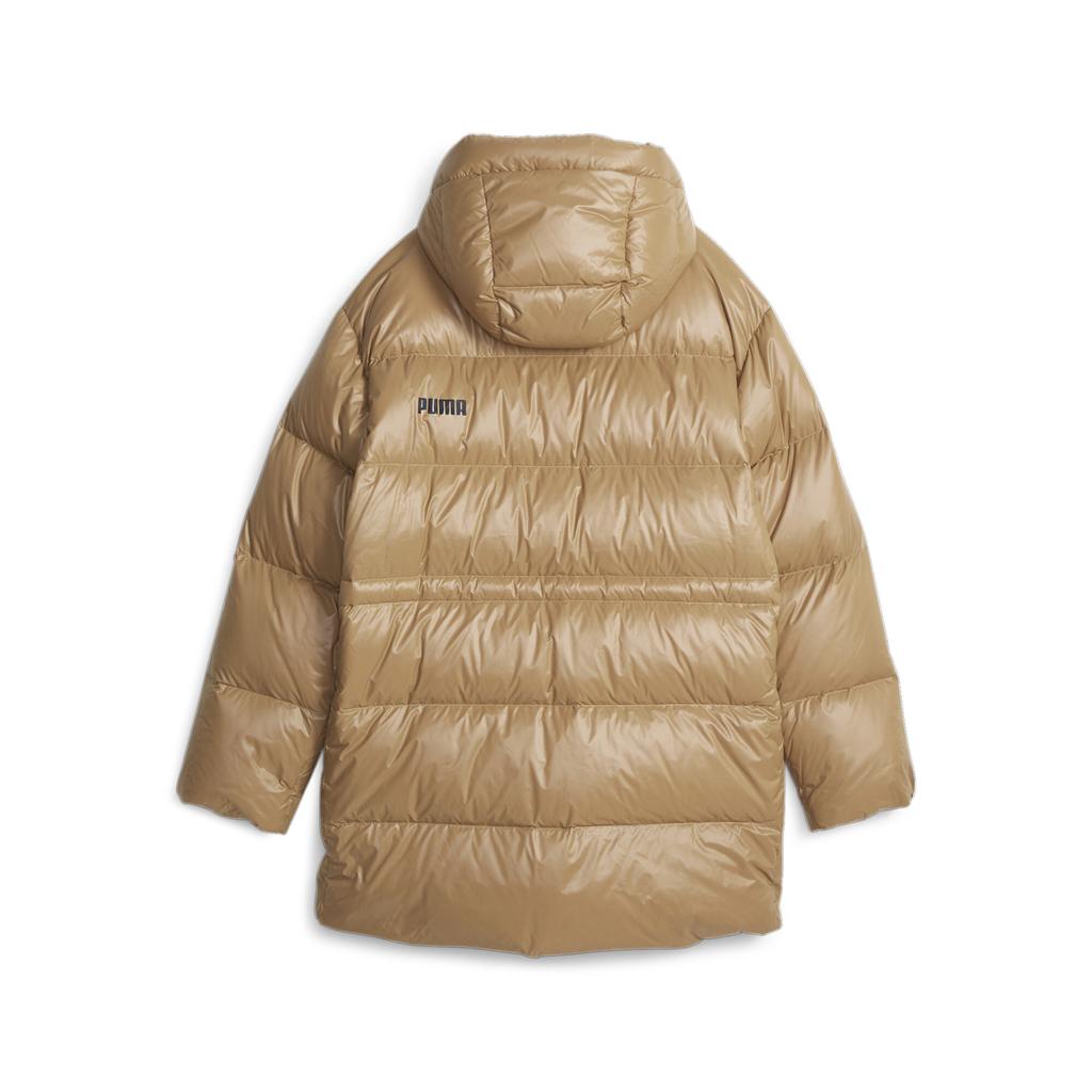 Puma STYLE HOODED DOWN women's hooded jacket beige 67536885 r L