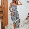 Kleid mit Animal-Print - Damen-Slipkleid 2024 mit Futter, Sommerurlaubs-Essential