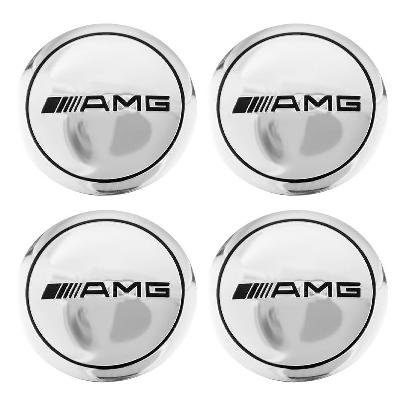 4Pcs 56mm Car Wheel Hub Center Cap Emblem Badge Stickers For Mercedes Benz AMG W205 W204 W206 W213 W212 W211 W222 W221 W177 W176