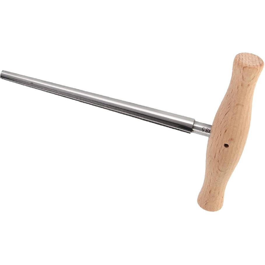 Violin Reamer, RiToEasysports Violin Peg Hole Reamer 1:30 Taper with Wood Handle for 3/4 4/4 Violins Played Accessories Violin Peg Reamer Violin Peg